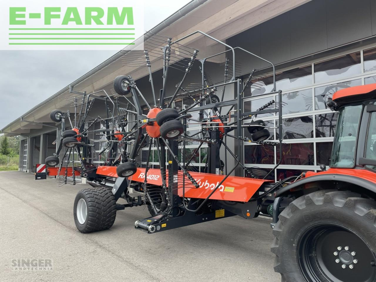 Kubota ra 4012 andex 1254 - rad 710/22,5" + einzelaushub - Faneuse: photos 2 Kubota ra 4012 andex 1254 - rad 710/22,5" + einzelaushub - Faneuse: photos 2