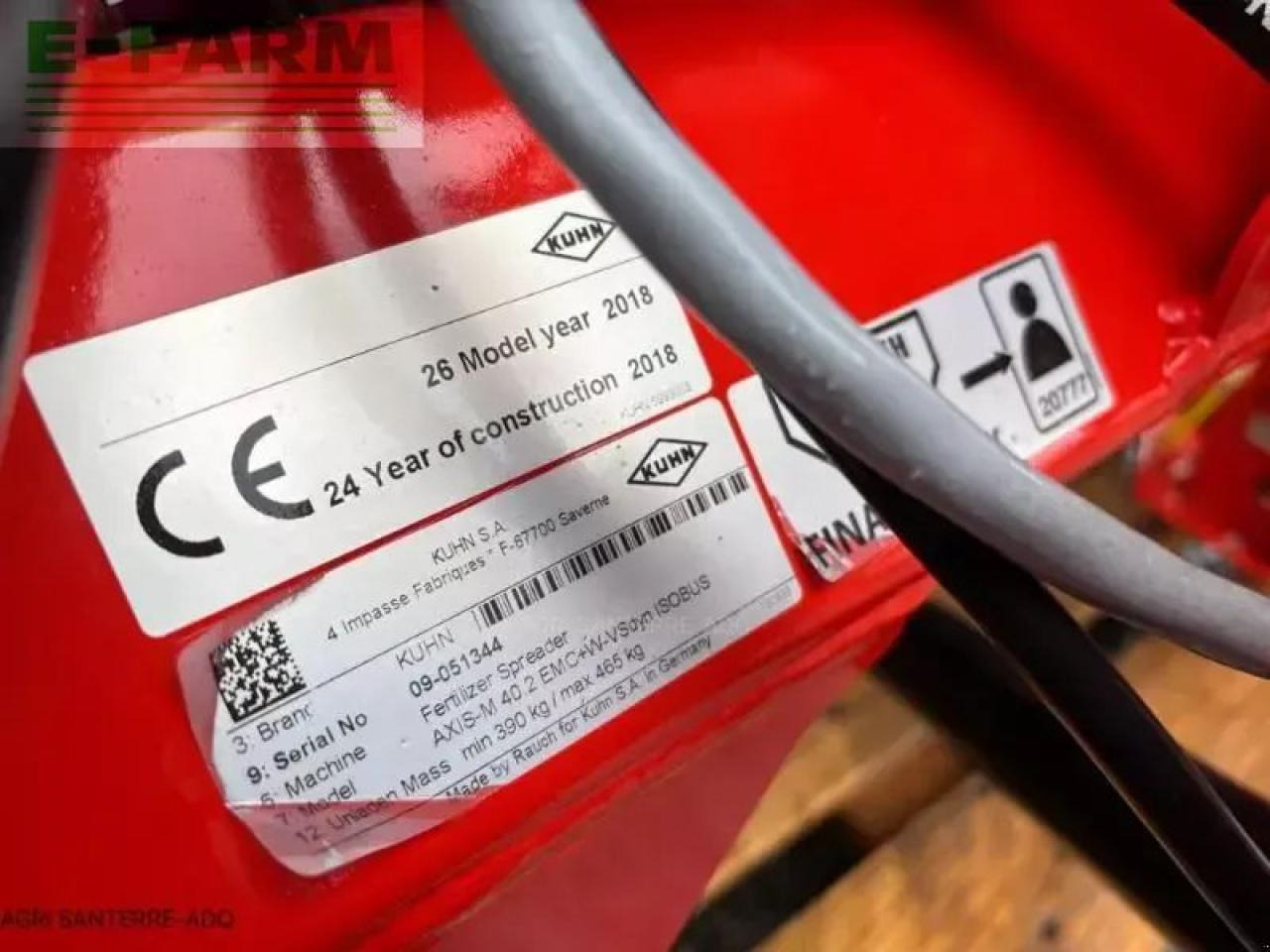Kuhn axis 40.2 - Distributeur d'engrais: photos 2 Kuhn axis 40.2 - Distributeur d'engrais: photos 2