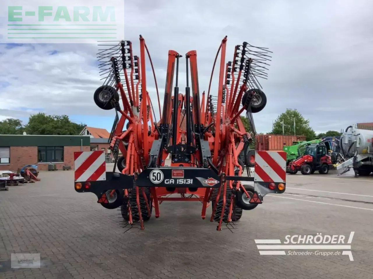 Kuhn ga 15131 - isobus - Faneuse: photos 4 Kuhn ga 15131 - isobus - Faneuse: photos 4