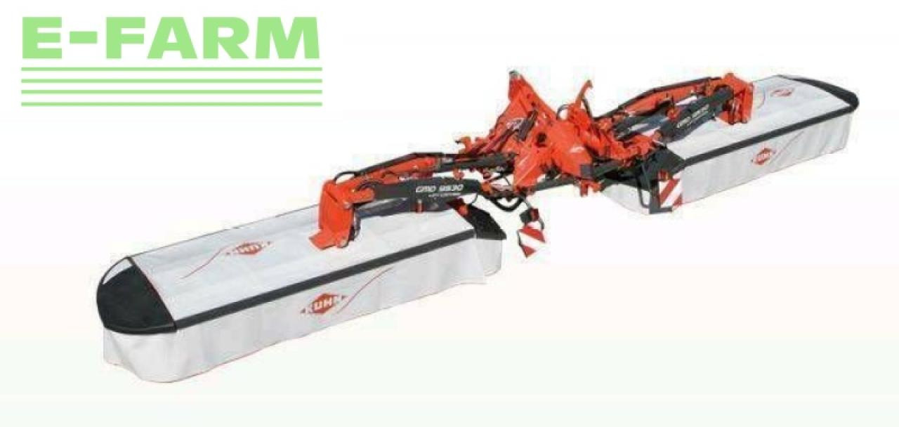 Faucheuse Kuhn gmd 9530 - ff schmetterling mähwerk heckanbau lagernd: photos 8