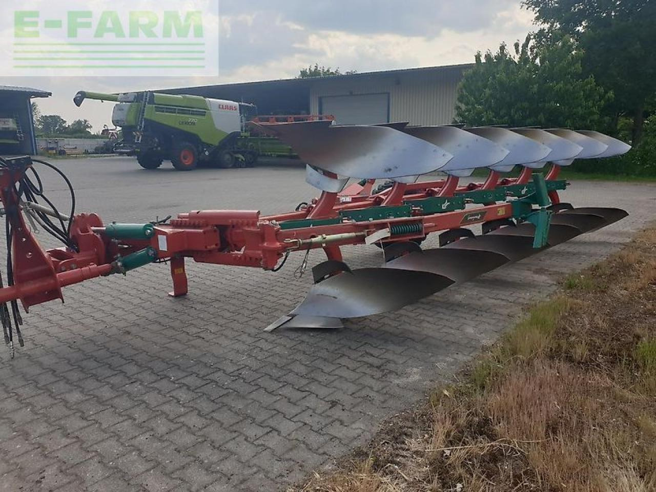 Kverneland pg 100-6 mit packerarm - Charrue: photos 1 Kverneland pg 100-6 mit packerarm - Charrue: photos 1