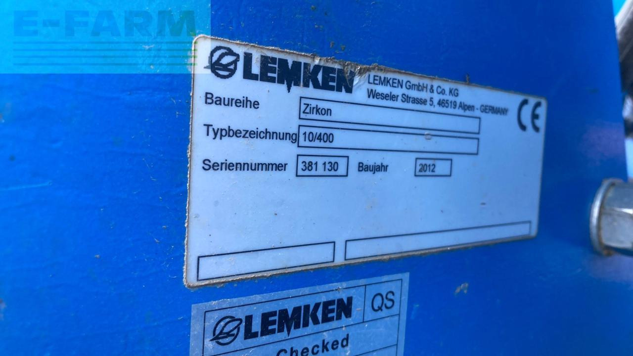Lemken Solitär 8/400 DS - Combiné de semis: photos 5 Lemken Solitär 8/400 DS - Combiné de semis: photos 5