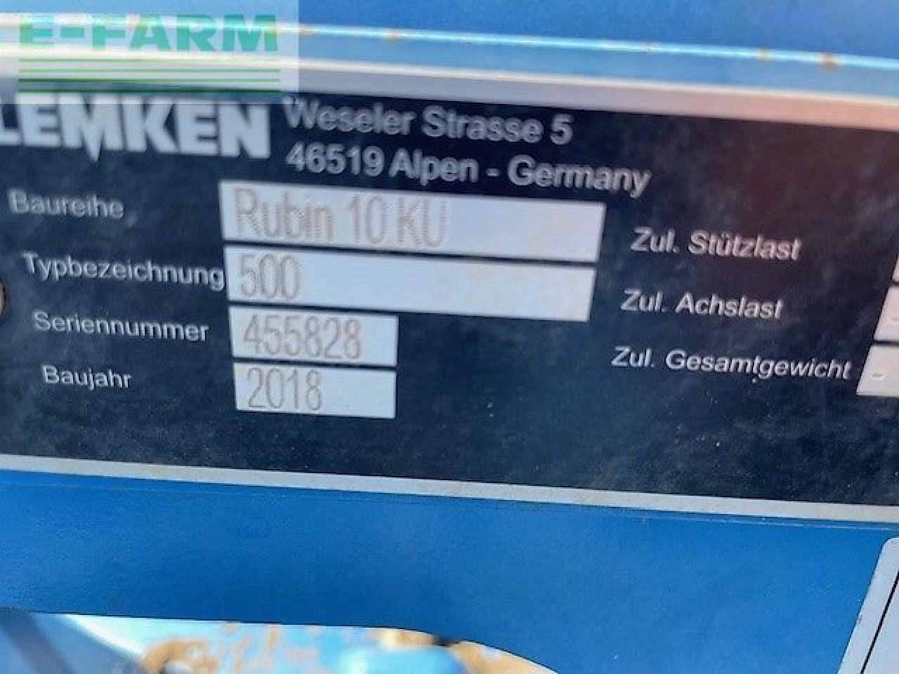 Lemken rubin 10/500ku - Cover crop: photos 4 Lemken rubin 10/500ku - Cover crop: photos 4