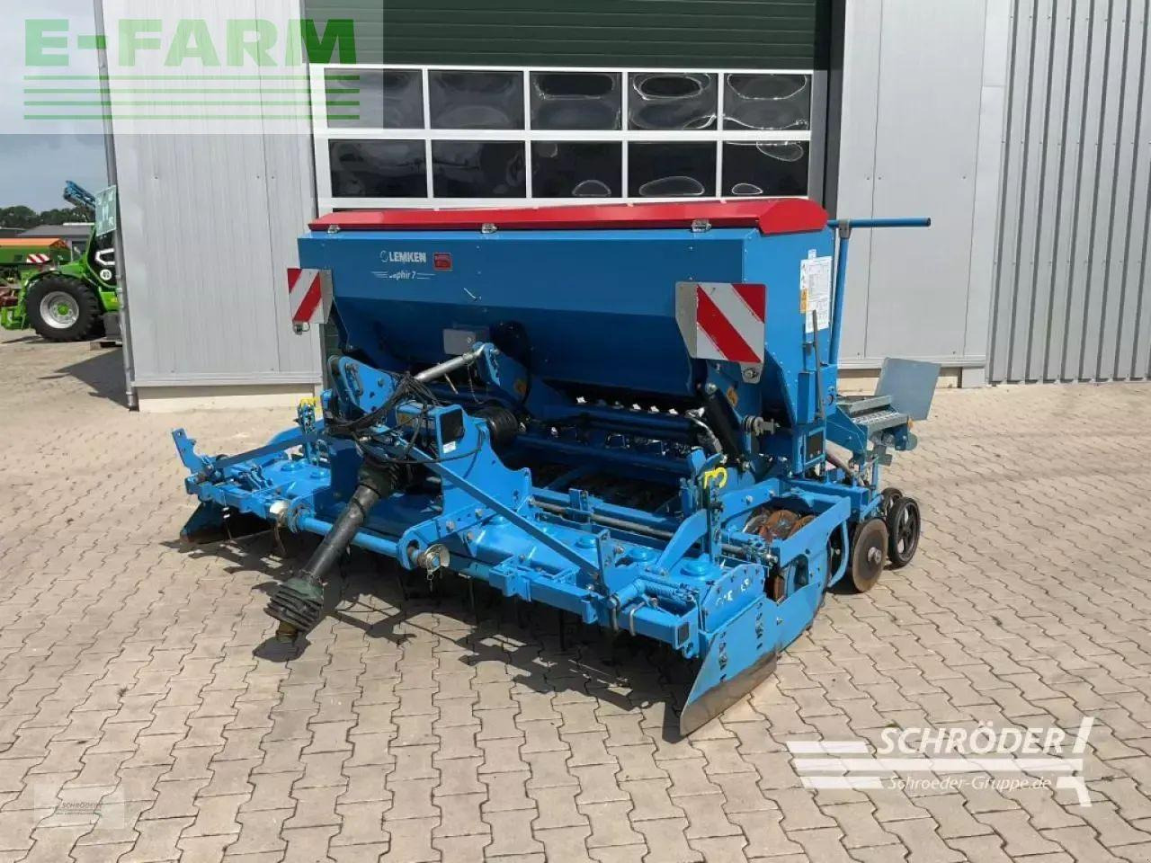 Lemken zirkon 8/300 + saphir 7/300-ds 125 - Combiné de semis: photos 1 Lemken zirkon 8/300 + saphir 7/300-ds 125 - Combiné de semis: photos 1