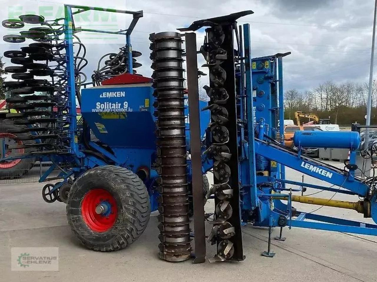 Lemken zirkon 9/600 ka + solitair 9/600 ka-ds - Combiné de semis: photos 4 Lemken zirkon 9/600 ka + solitair 9/600 ka-ds - Combiné de semis: photos 4