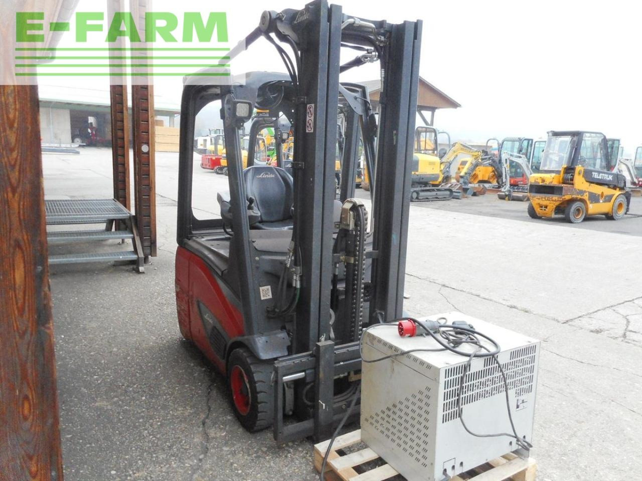 Linde 2 stk e16c-02 evo triplex 4,62 meter !! - Chariot élévateur: photos 4 Linde 2 stk e16c-02 evo triplex 4,62 meter !! - Chariot élévateur: photos 4