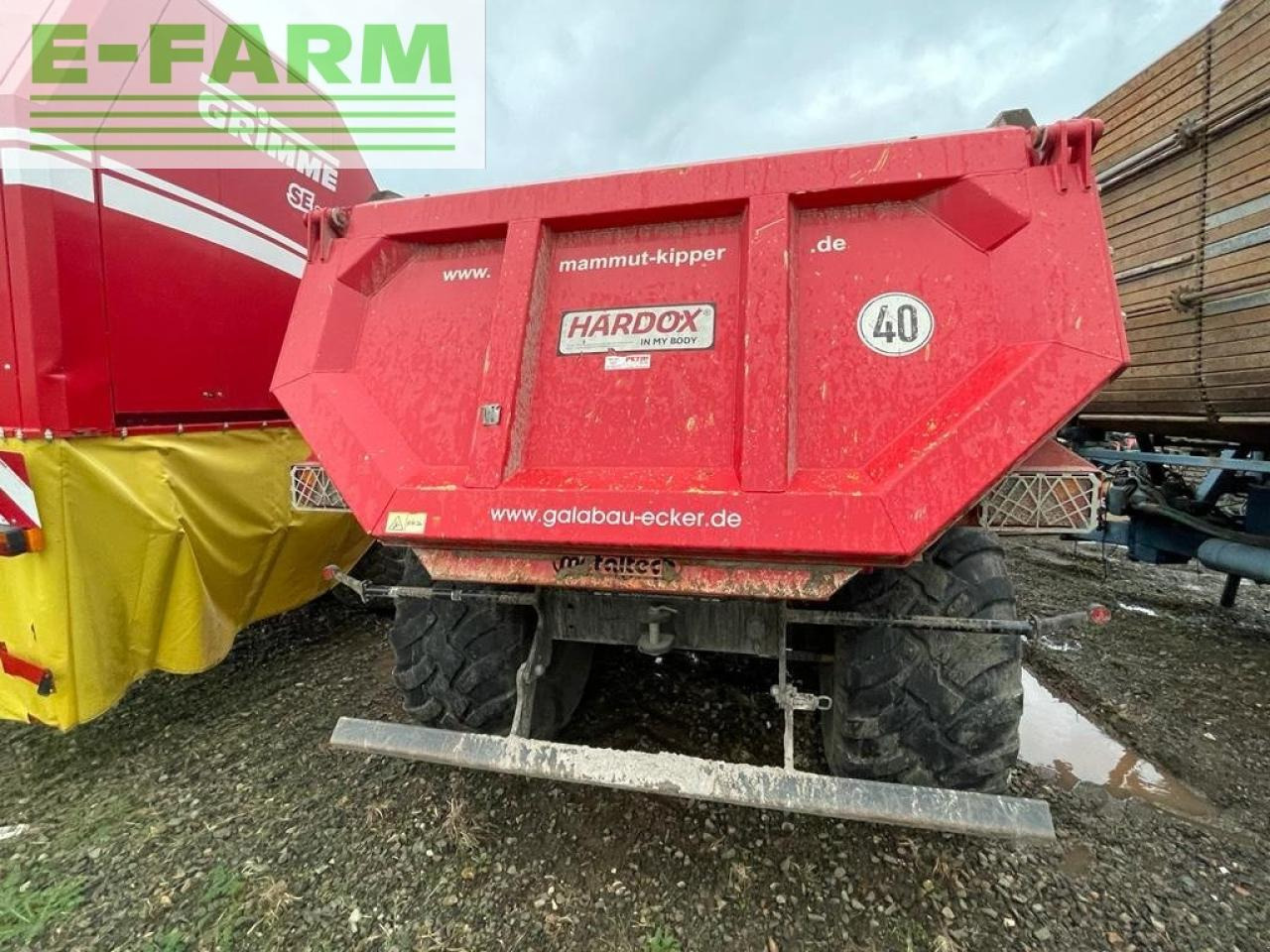 Mammut 20.000r - Benne agricole: photos 3 Mammut 20.000r - Benne agricole: photos 3