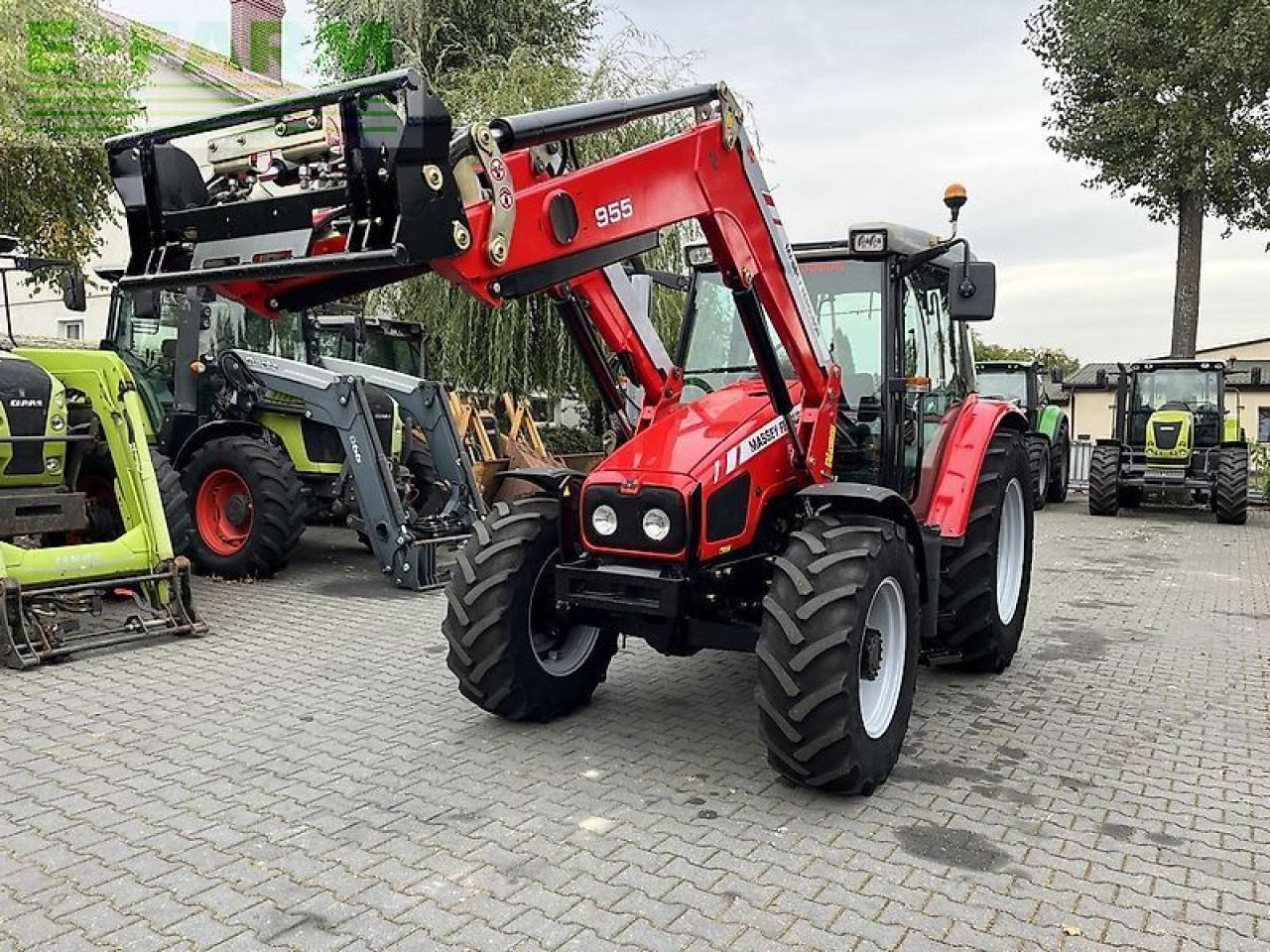 Massey Ferguson 5455 dyna-4 + massey ferguson 955 - Tracteur agricole: photos 2 Massey Ferguson 5455 dyna-4 + massey ferguson 955 - Tracteur agricole: photos 2