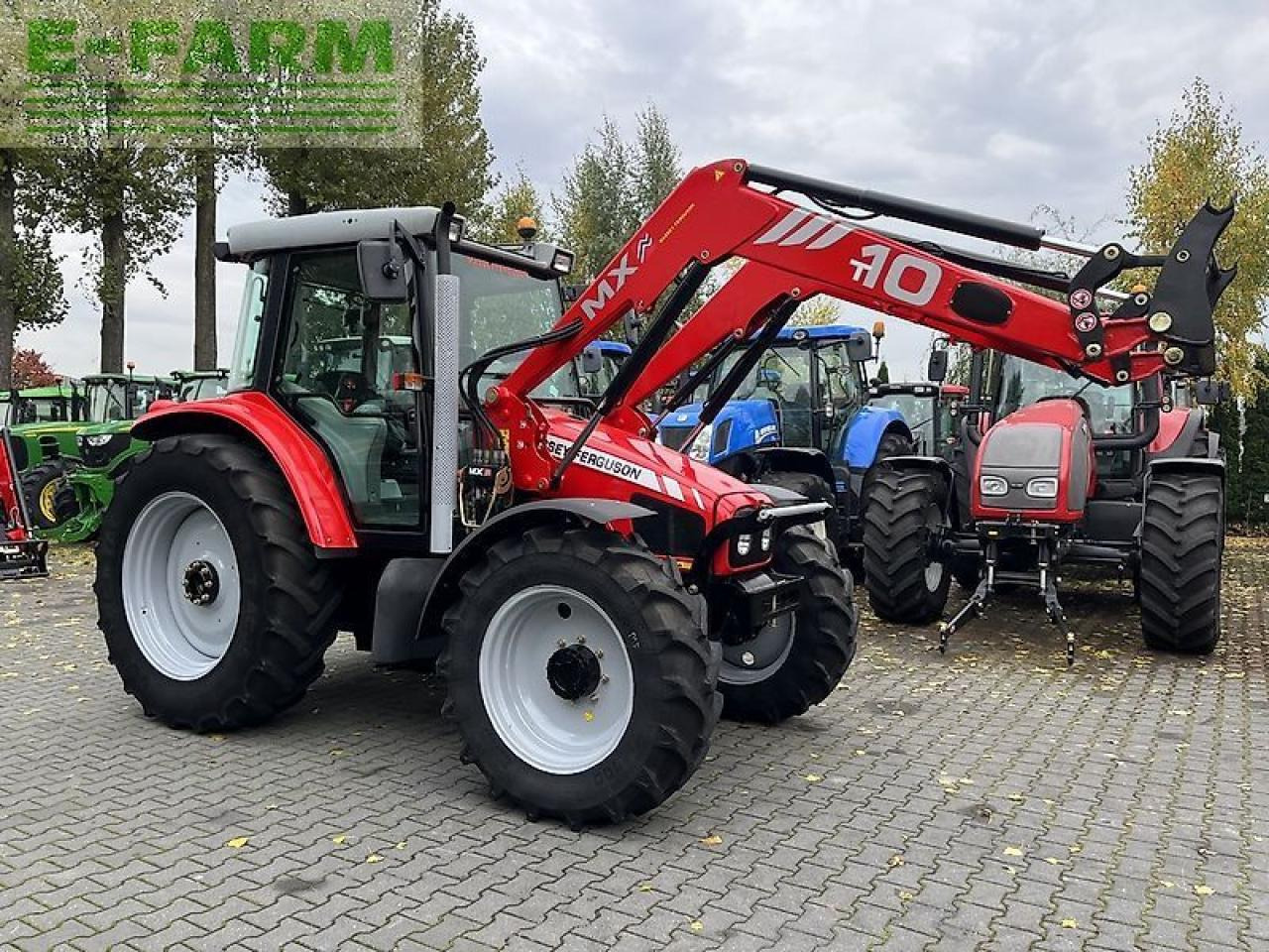 Massey Ferguson 6455 dyna-6 + mailleux mx t10 - Tracteur agricole: photos 4 Massey Ferguson 6455 dyna-6 + mailleux mx t10 - Tracteur agricole: photos 4