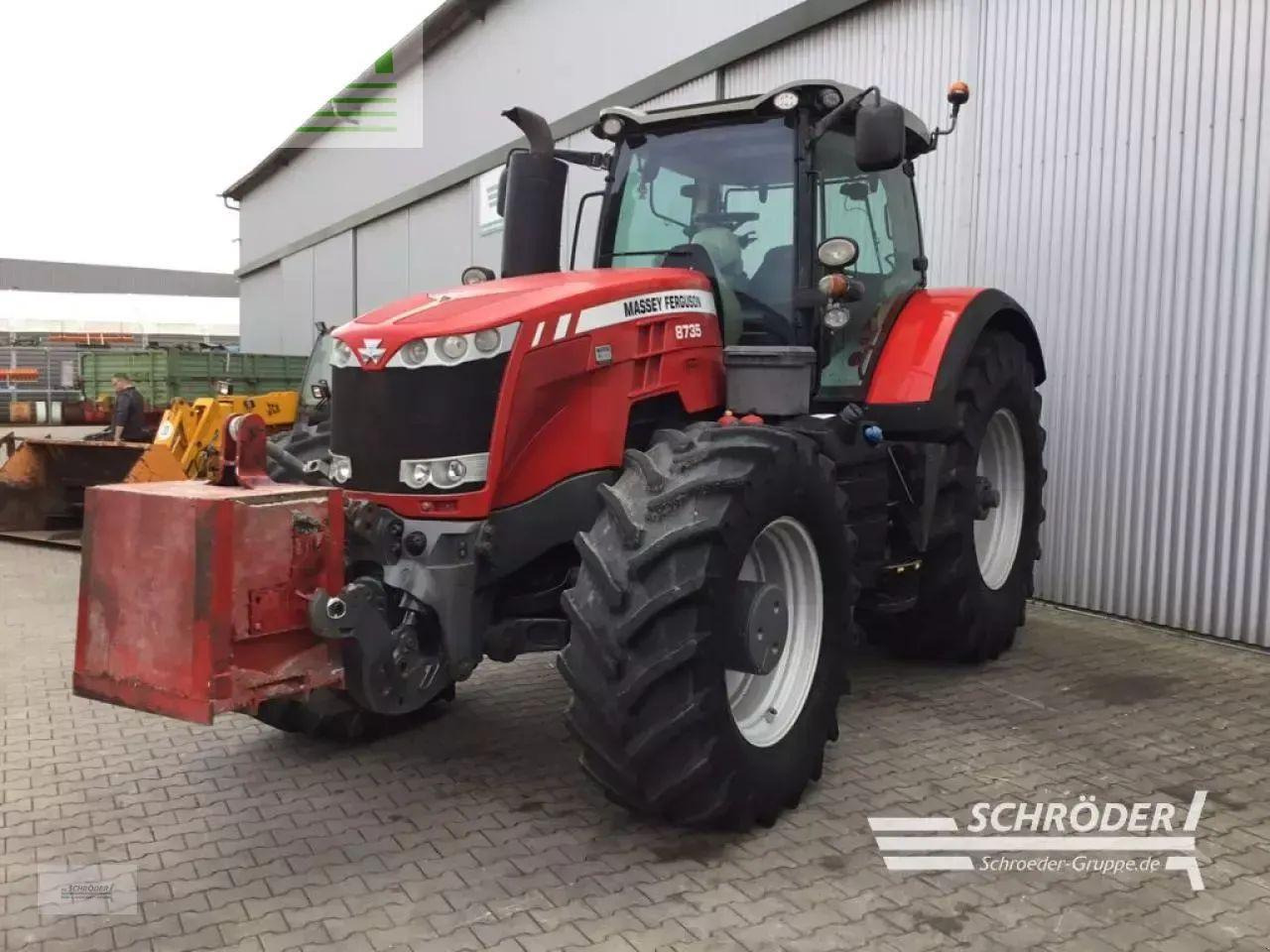 Massey Ferguson 8735 dyna-vt - Tracteur agricole: photos 5 Massey Ferguson 8735 dyna-vt - Tracteur agricole: photos 5