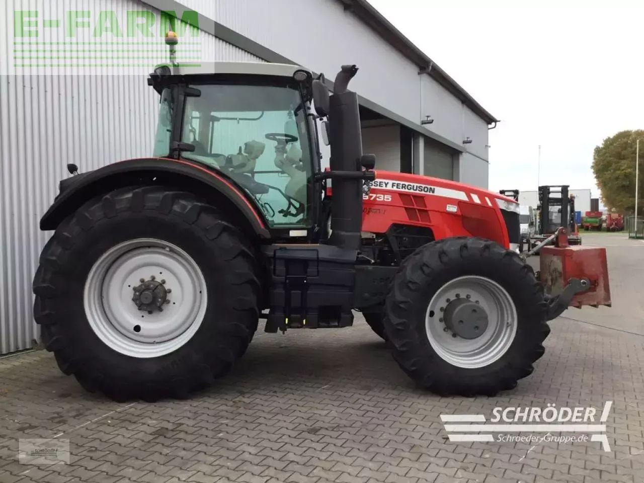 Massey Ferguson 8735 dyna-vt - Tracteur agricole: photos 2 Massey Ferguson 8735 dyna-vt - Tracteur agricole: photos 2