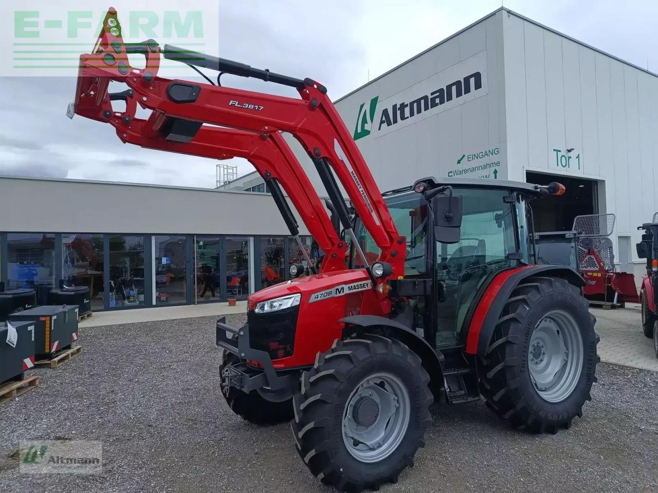 Massey Ferguson mf 4708 m kabine - Tracteur agricole: photos 1 Massey Ferguson mf 4708 m kabine - Tracteur agricole: photos 1