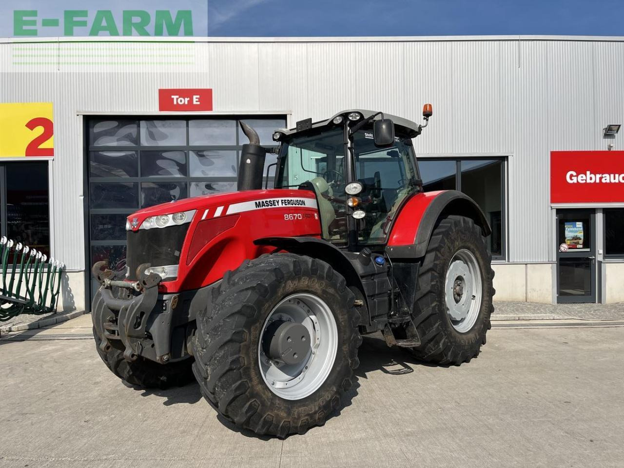 Massey Ferguson mf 8670 dyna-vt - Tracteur agricole: photos 1 Massey Ferguson mf 8670 dyna-vt - Tracteur agricole: photos 1