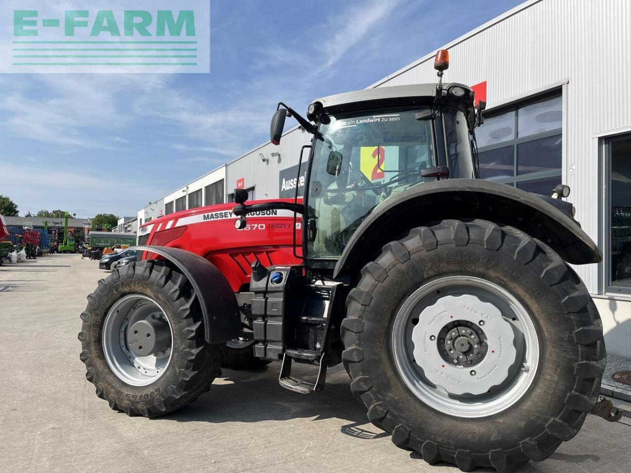 Massey Ferguson mf 8670 dyna-vt - Tracteur agricole: photos 3 Massey Ferguson mf 8670 dyna-vt - Tracteur agricole: photos 3
