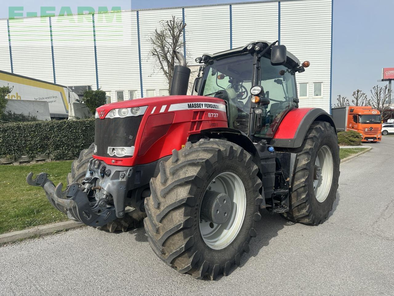 Massey Ferguson mf 8737 - Tracteur agricole: photos 4 Massey Ferguson mf 8737 - Tracteur agricole: photos 4