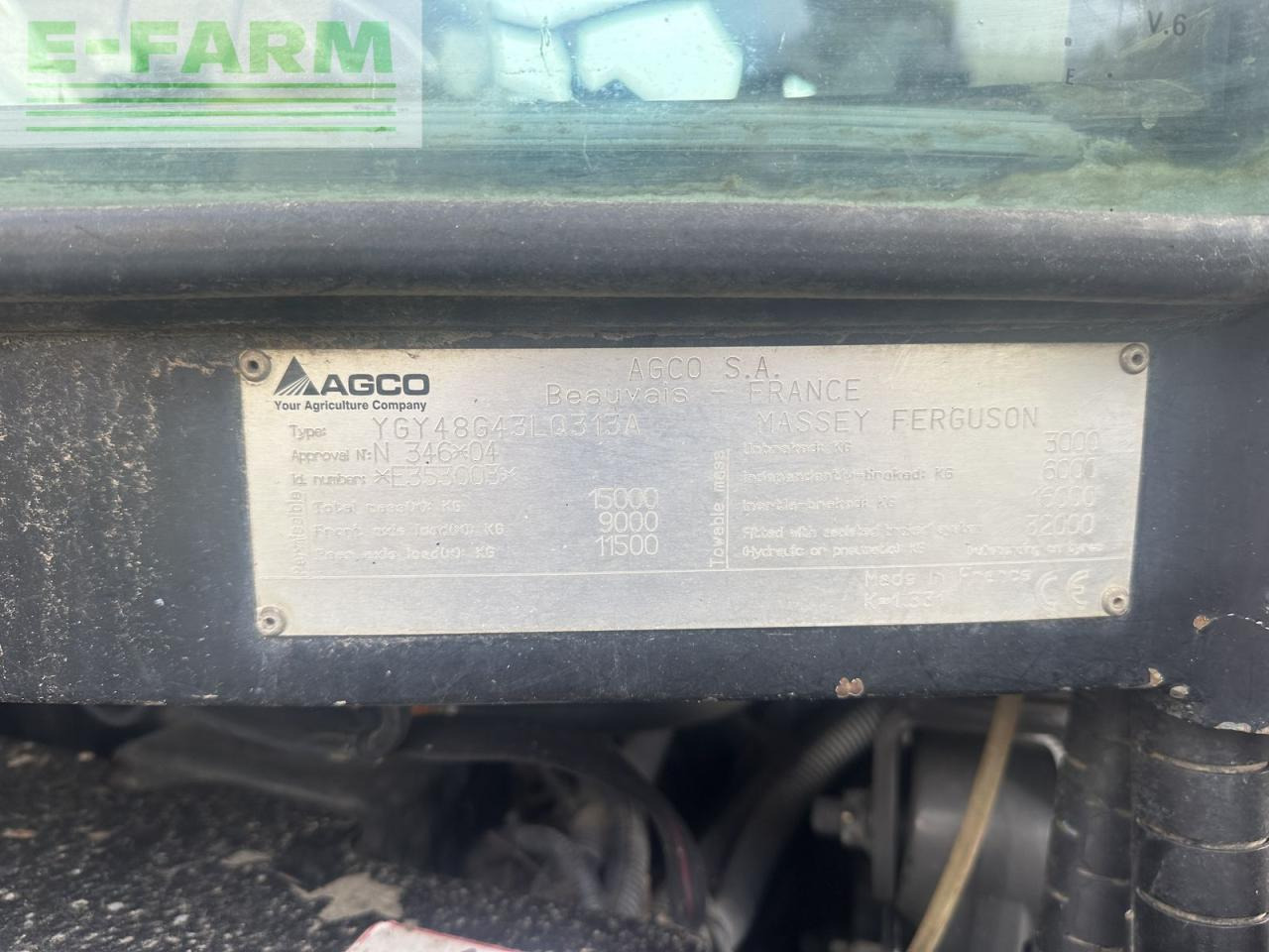 Massey Ferguson mf 8737 - Tracteur agricole: photos 2 Massey Ferguson mf 8737 - Tracteur agricole: photos 2