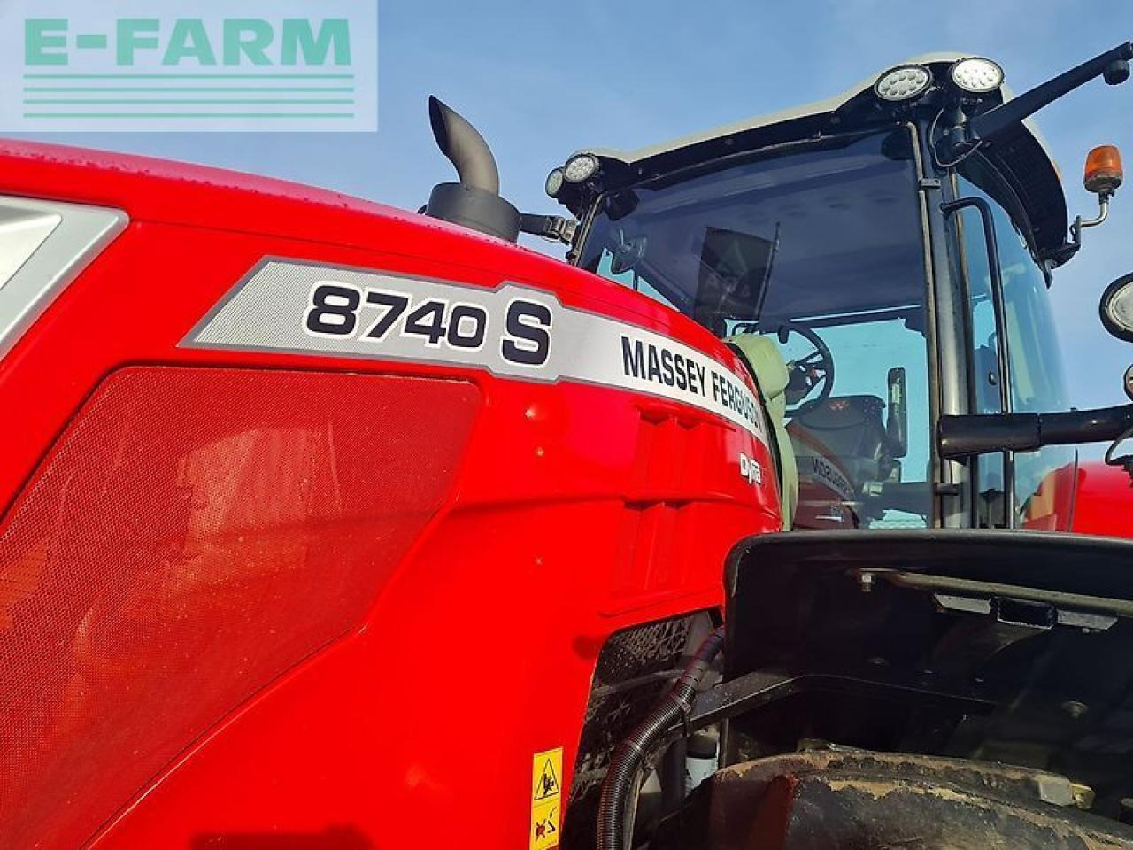 Massey Ferguson mf 8740 s efficient - Tracteur agricole: photos 3 Massey Ferguson mf 8740 s efficient - Tracteur agricole: photos 3