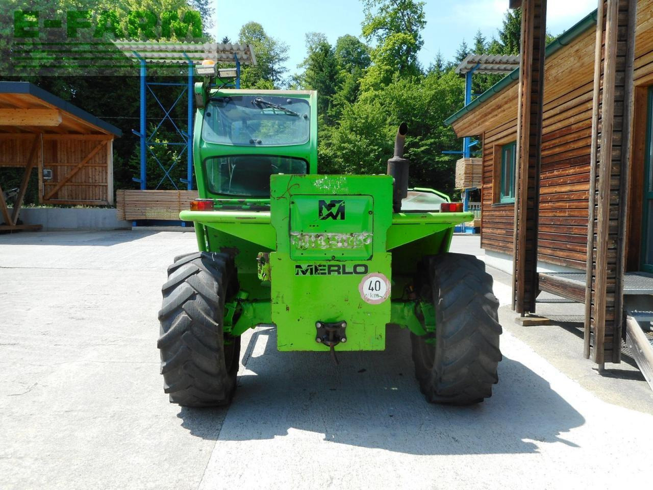 Merlo p33.7kt mit schaufel + greiferschaufel + gabel - Chariot télescopique: photos 3 Merlo p33.7kt mit schaufel + greiferschaufel + gabel - Chariot télescopique: photos 3