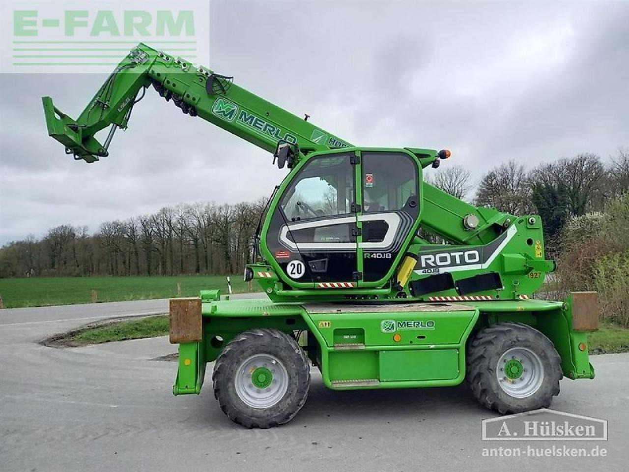 Merlo roto r40.18 - Chariot télescopique: photos 2 Merlo roto r40.18 - Chariot télescopique: photos 2