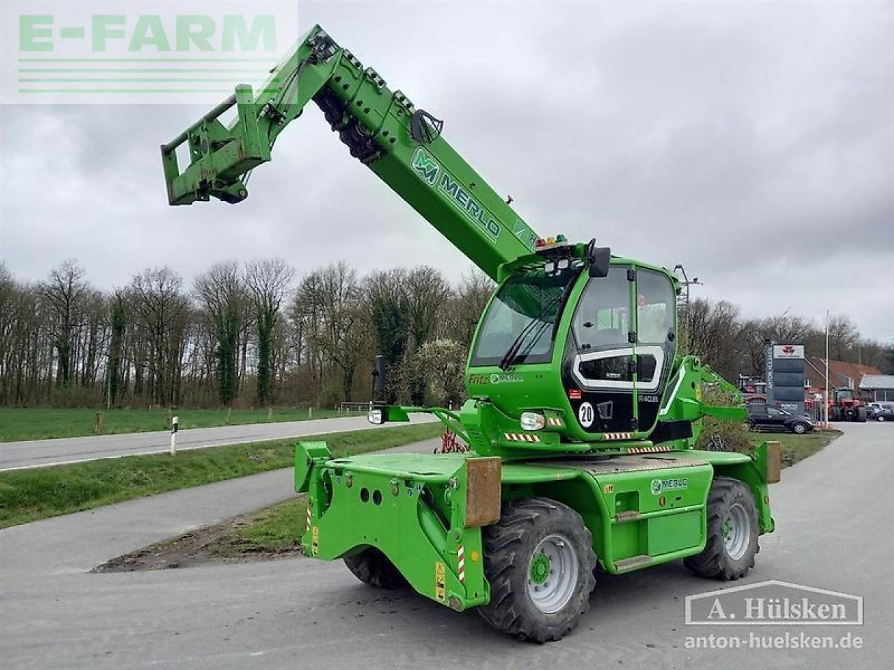 Merlo roto r40.18 - Chariot télescopique: photos 1 Merlo roto r40.18 - Chariot télescopique: photos 1