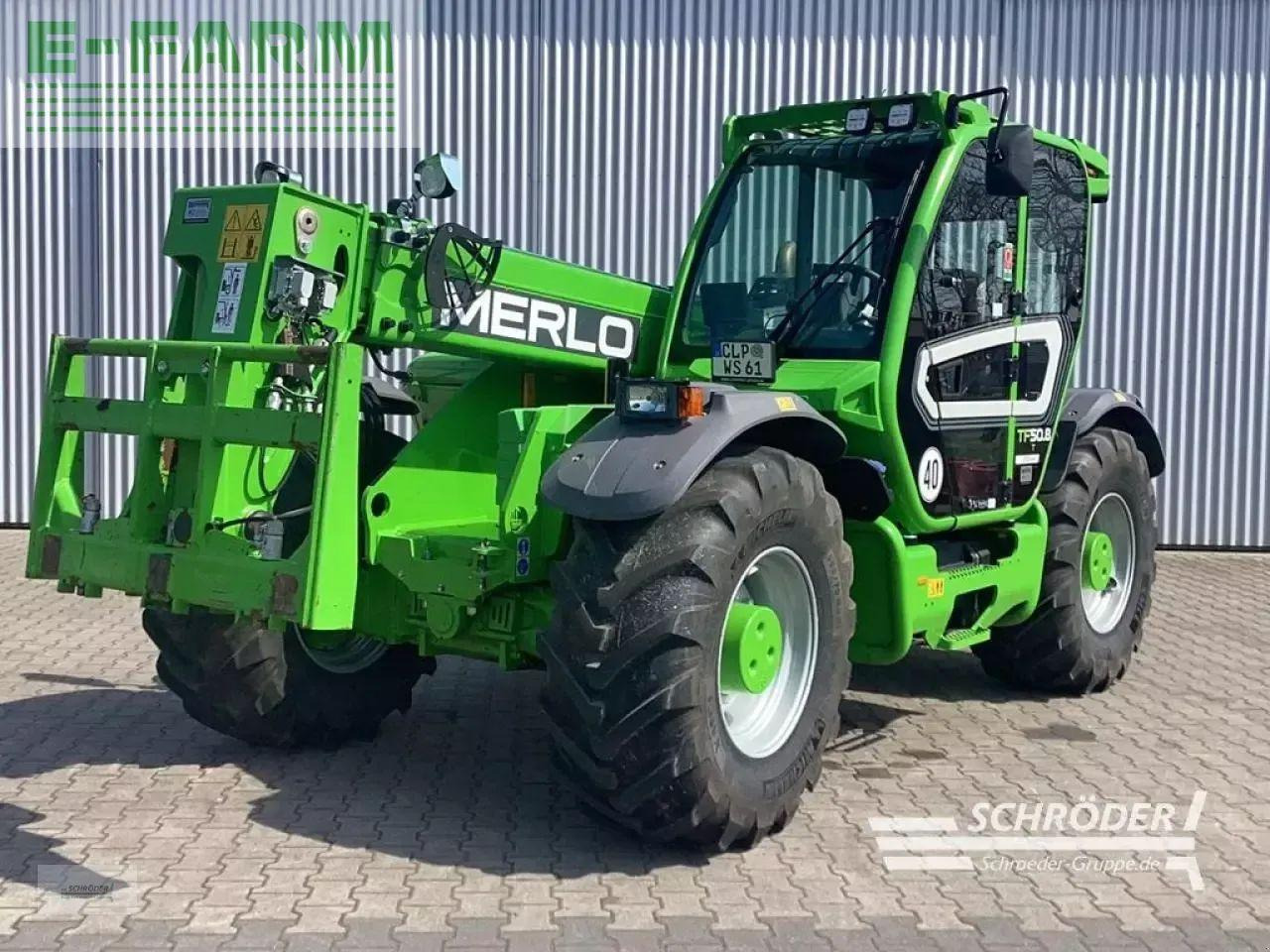 Merlo tf 50.8 t - 170 - hf - Chariot télescopique: photos 1 Merlo tf 50.8 t - 170 - hf - Chariot télescopique: photos 1