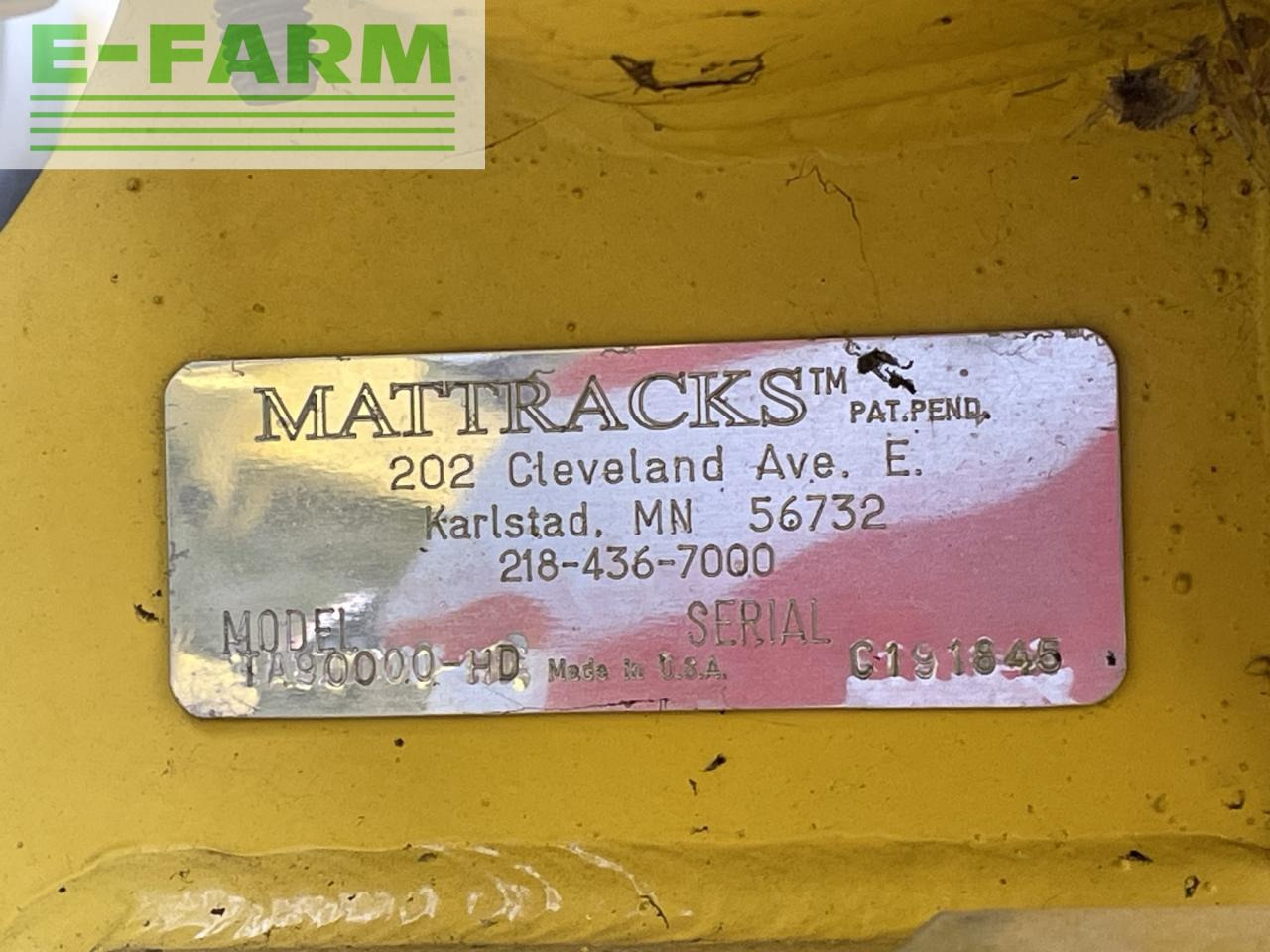New Holland Mattracks TA 9000-HD - Moissonneuse-batteuse: photos 5 New Holland Mattracks TA 9000-HD - Moissonneuse-batteuse: photos 5