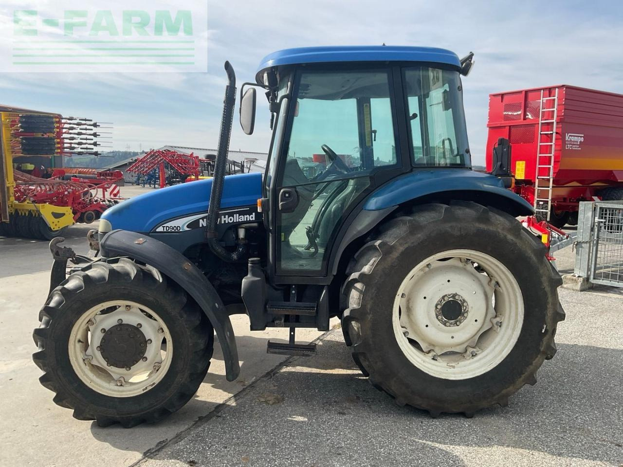 New Holland TD90D D - Tracteur agricole: photos 2 New Holland TD90D D - Tracteur agricole: photos 2