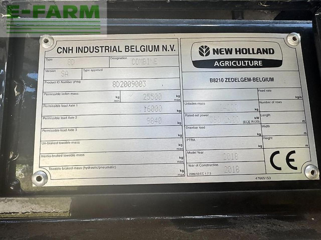 New Holland cr 9.80 - Moissonneuse-batteuse: photos 3 New Holland cr 9.80 - Moissonneuse-batteuse: photos 3