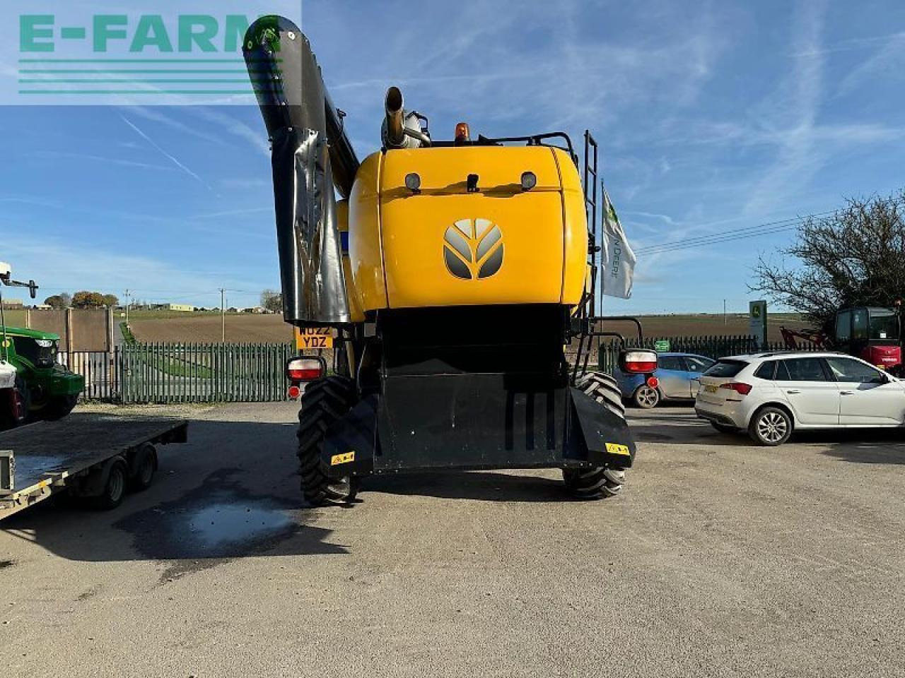 New Holland cx7.80 - Moissonneuse-batteuse: photos 3 New Holland cx7.80 - Moissonneuse-batteuse: photos 3