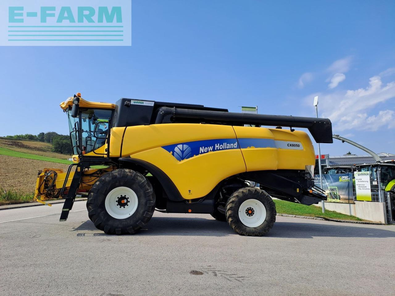 New Holland cx8050 - Moissonneuse-batteuse: photos 1 New Holland cx8050 - Moissonneuse-batteuse: photos 1