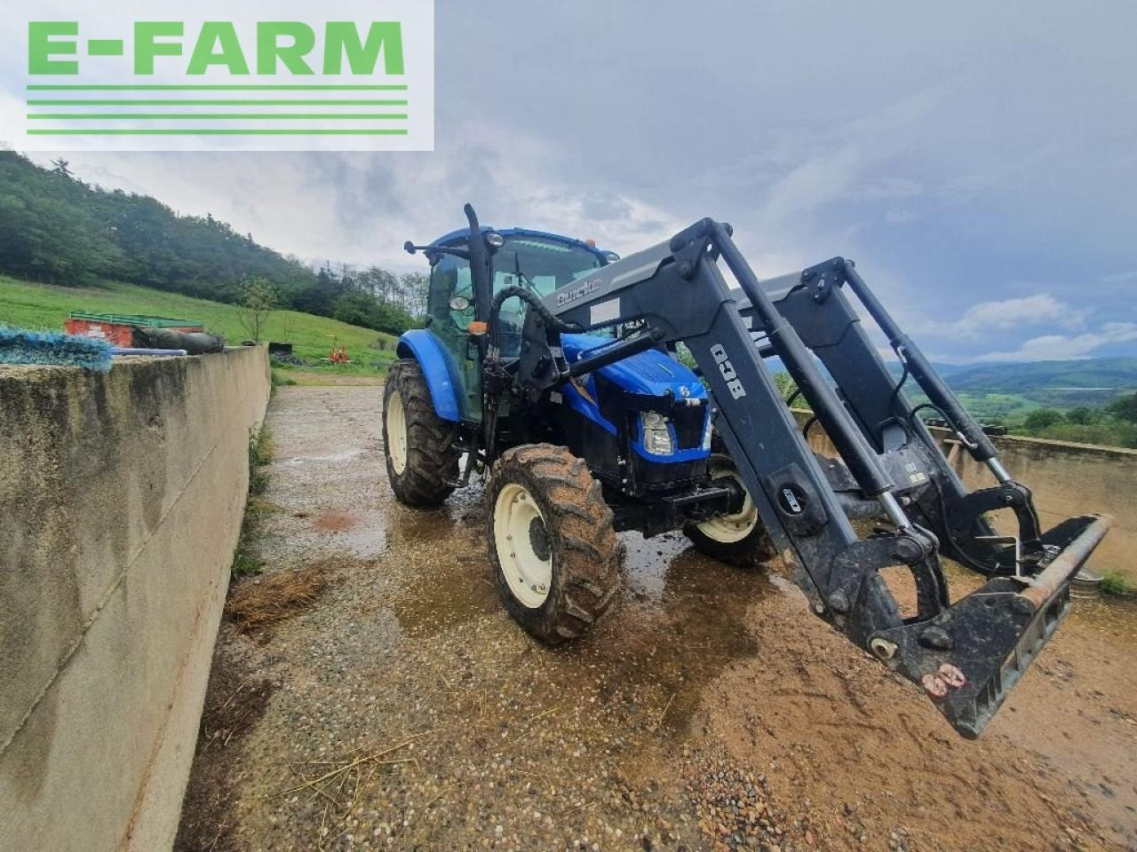 New Holland t4-85 - Tracteur agricole: photos 2 New Holland t4-85 - Tracteur agricole: photos 2