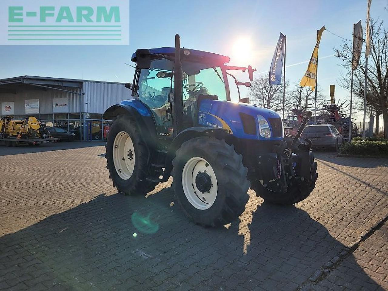 New Holland t6020 elite Elite - Tracteur agricole: photos 3 New Holland t6020 elite Elite - Tracteur agricole: photos 3