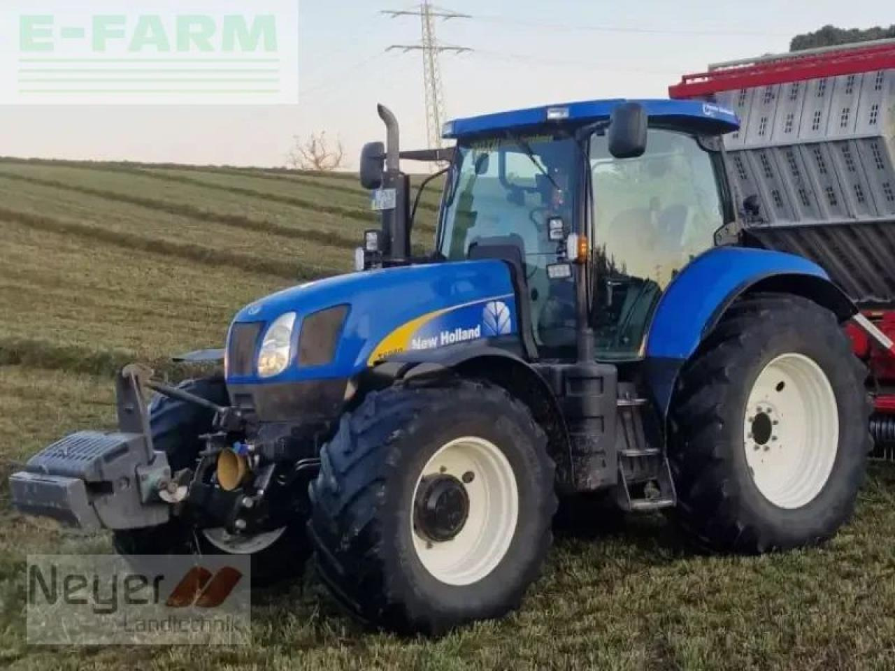 New Holland t6080 - Tracteur agricole: photos 1 New Holland t6080 - Tracteur agricole: photos 1