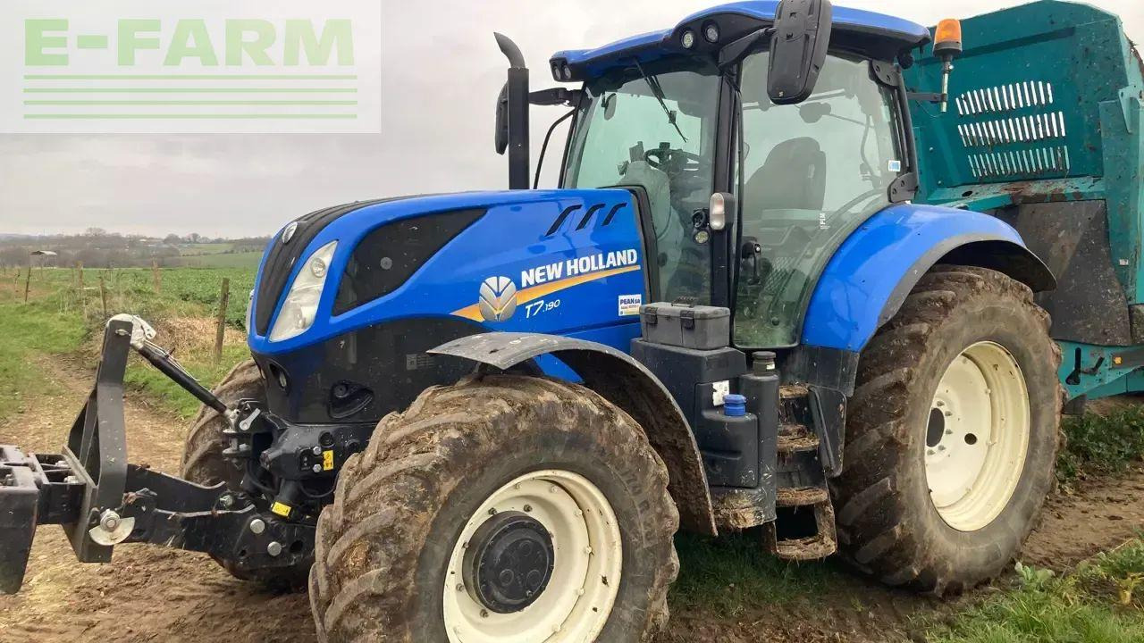 New Holland t7.190 - Tracteur agricole: photos 1 New Holland t7.190 - Tracteur agricole: photos 1