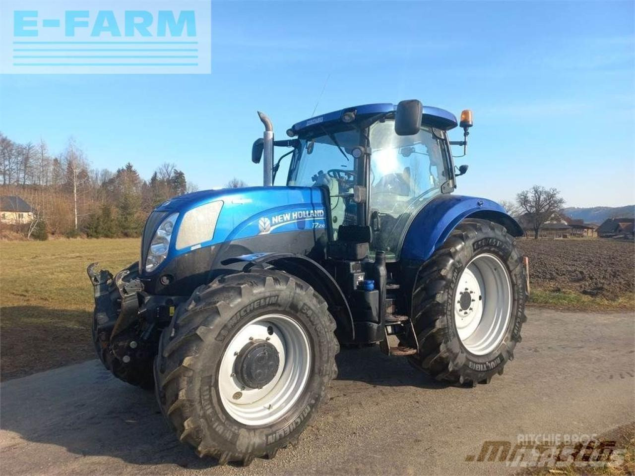 New Holland t7.210 auto command - Tracteur agricole: photos 1 New Holland t7.210 auto command - Tracteur agricole: photos 1