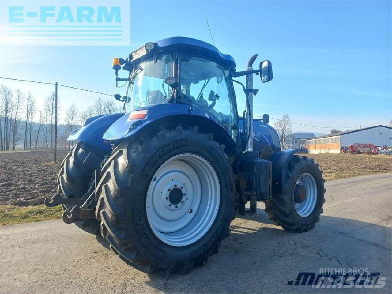 New Holland t7.210 auto command - Tracteur agricole: photos 3 New Holland t7.210 auto command - Tracteur agricole: photos 3