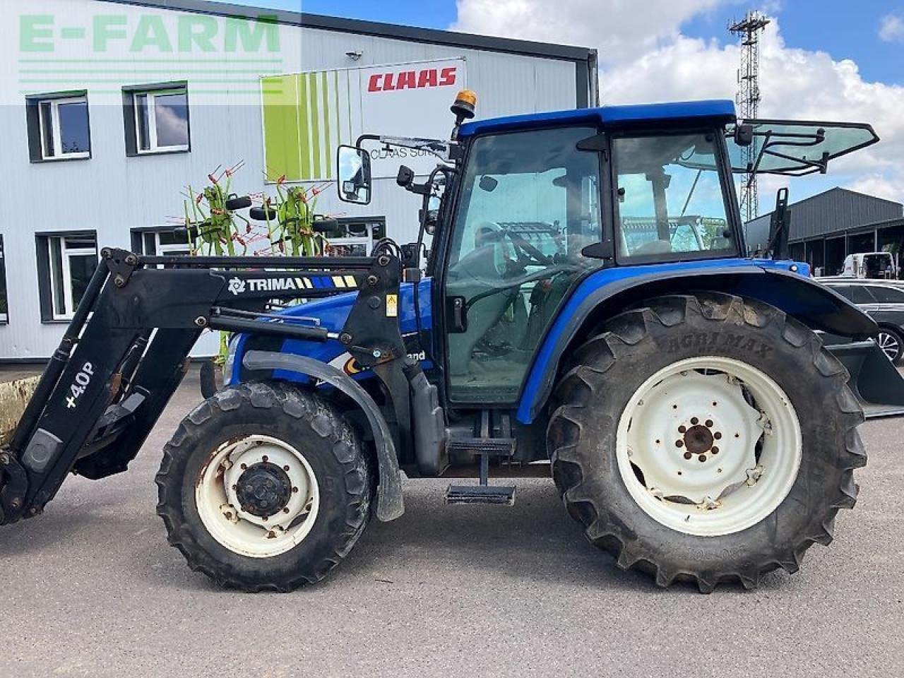 New Holland tl 100 a A - Tracteur agricole: photos 1 New Holland tl 100 a A - Tracteur agricole: photos 1
