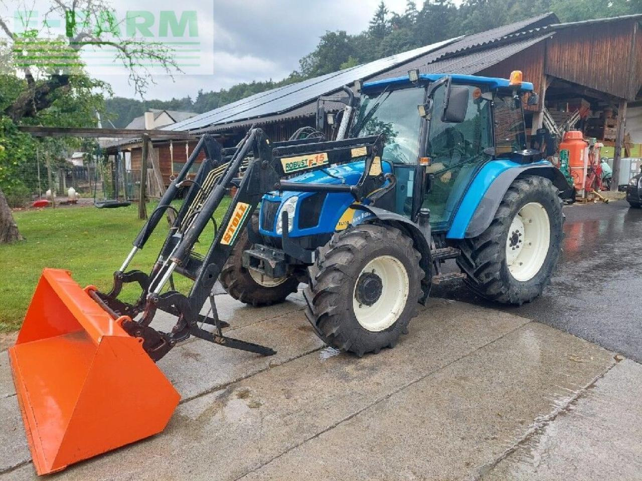 New Holland tl 90 a A - Tracteur agricole: photos 1 New Holland tl 90 a A - Tracteur agricole: photos 1