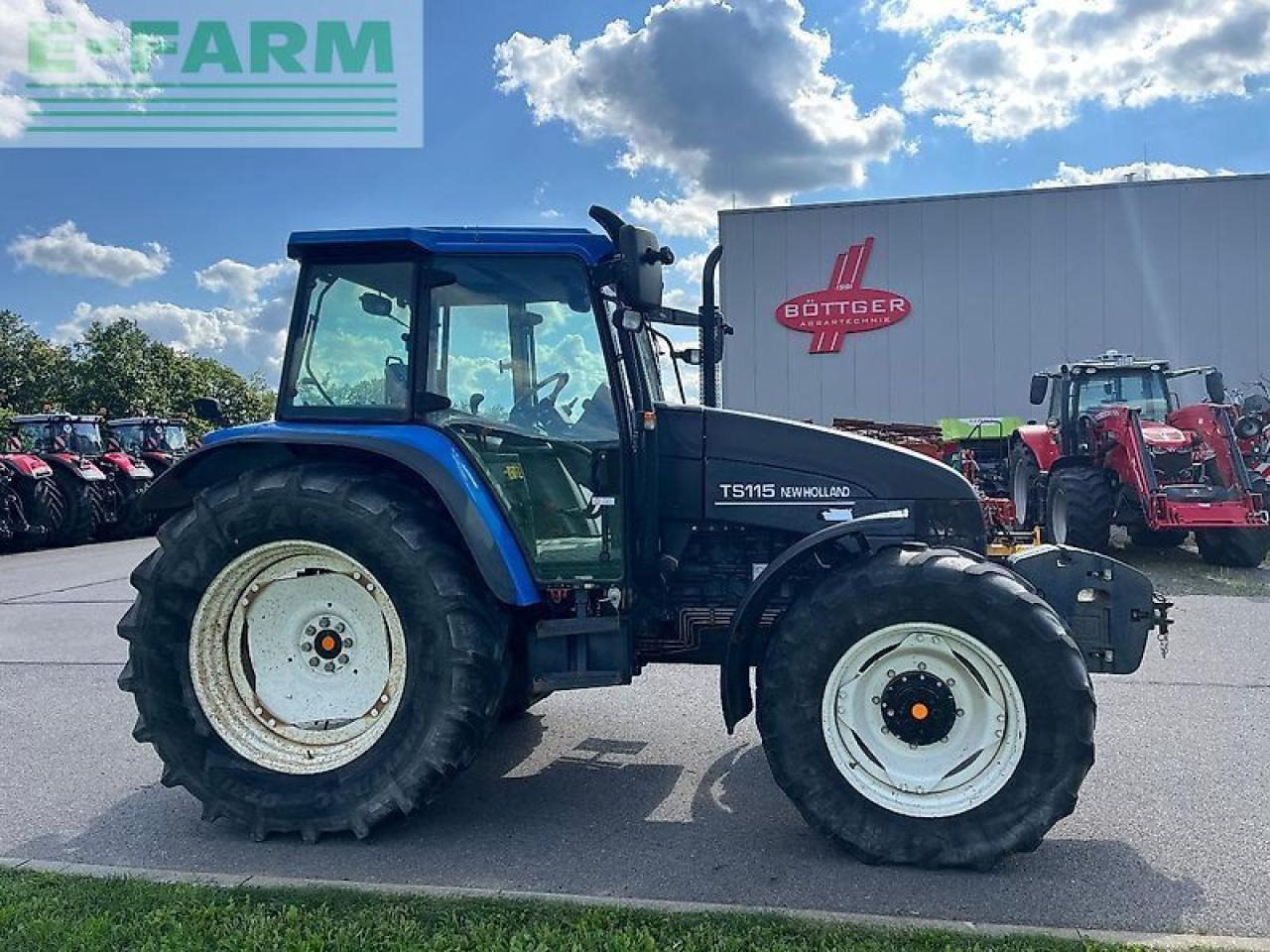 New Holland ts 115 - Tracteur agricole: photos 4 New Holland ts 115 - Tracteur agricole: photos 4