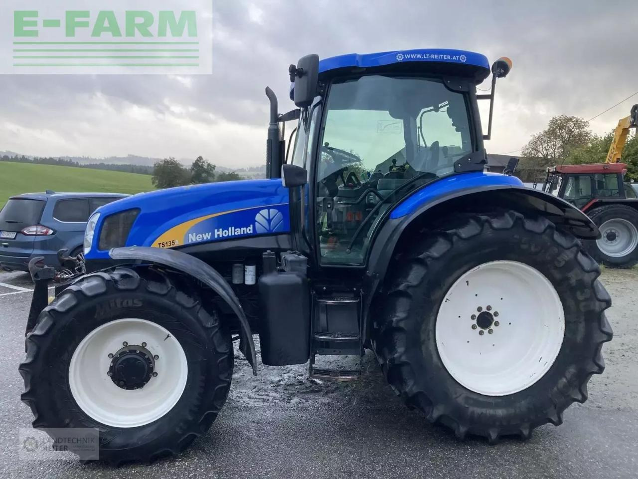 New Holland ts 135 - Tracteur agricole: photos 2 New Holland ts 135 - Tracteur agricole: photos 2
