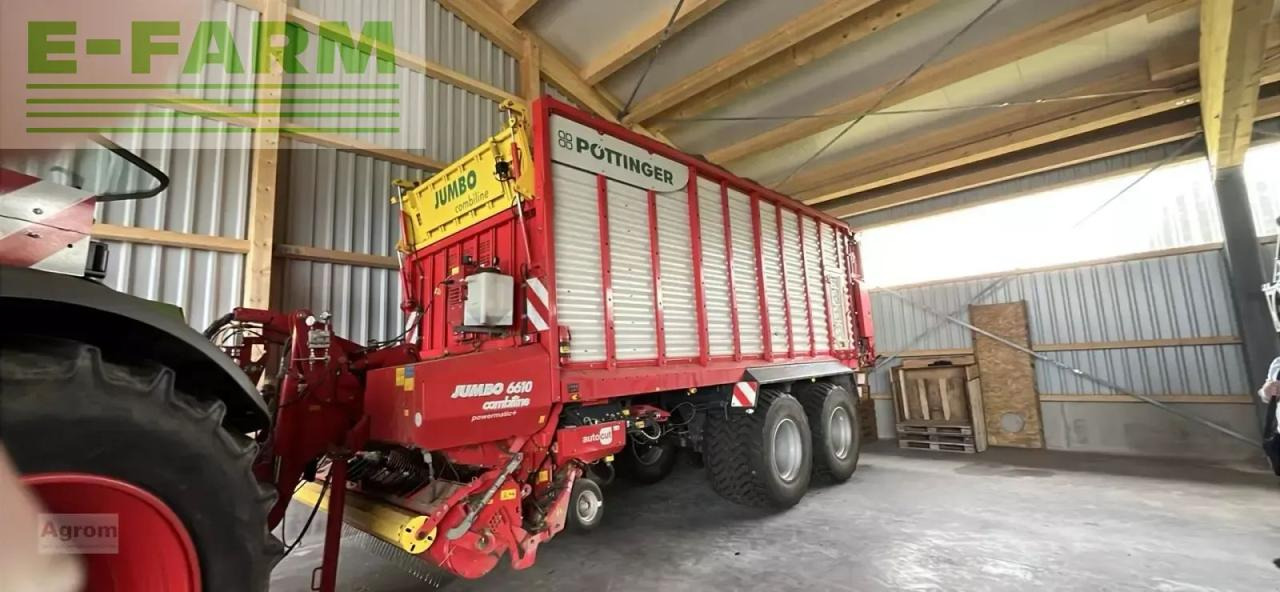 Pöttinger jumbo 6610 combiline - Autochargeuse: photos 1 Pöttinger jumbo 6610 combiline - Autochargeuse: photos 1