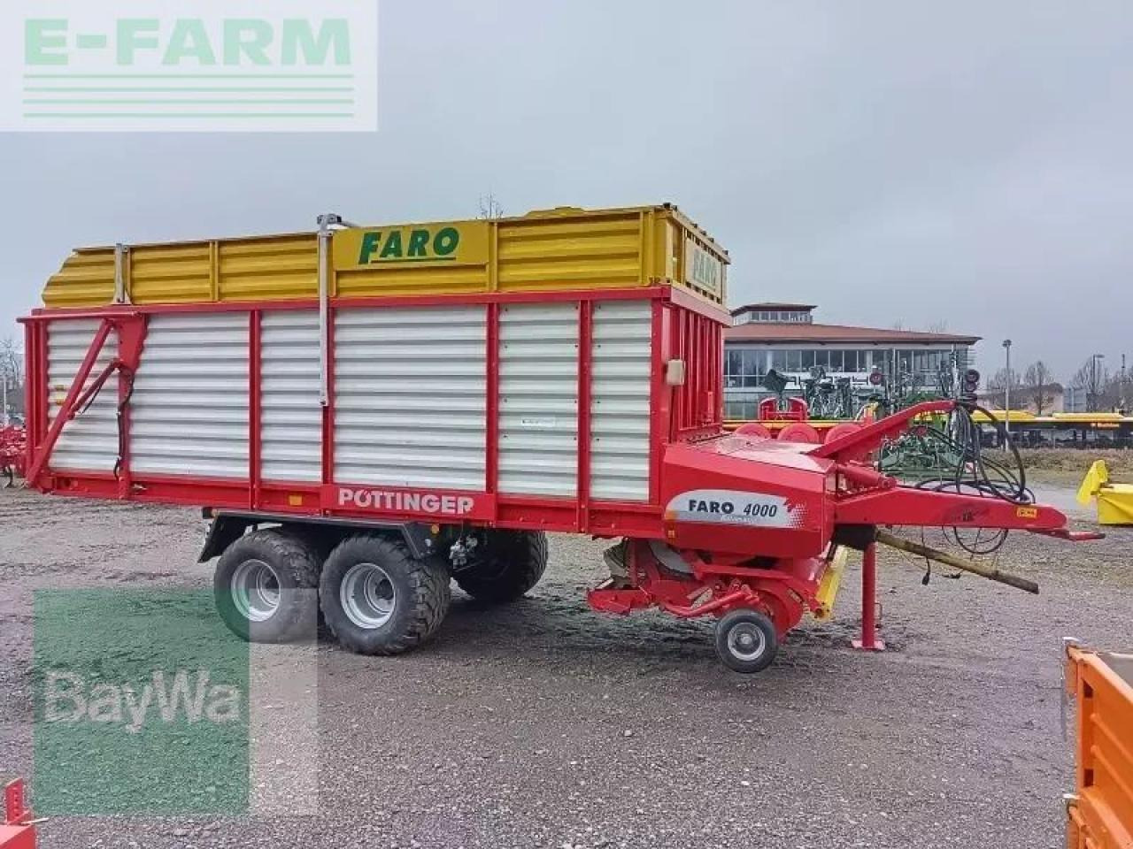 Autochargeuse Pöttinger ladewagen faro 4000 l: photos 7