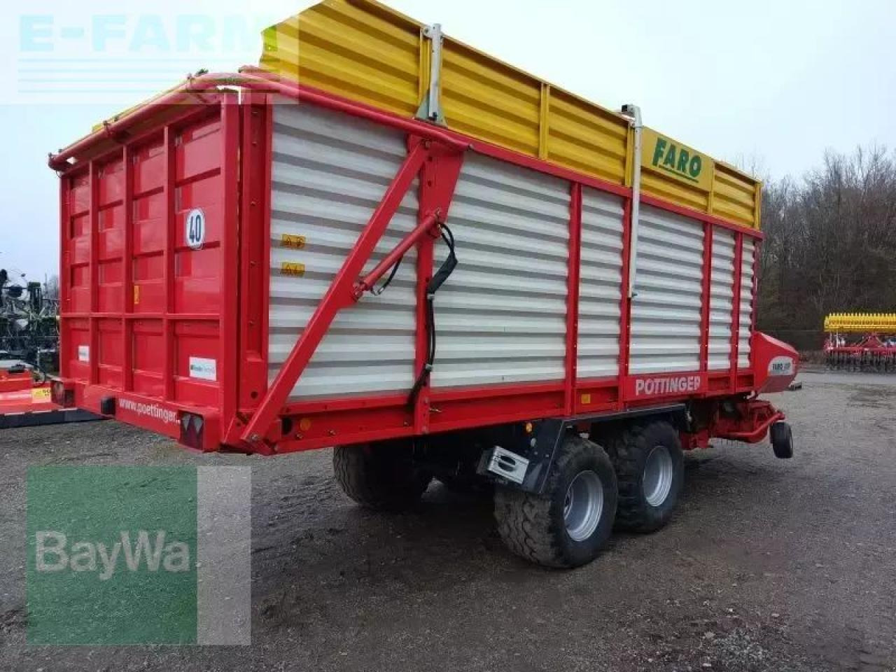 Autochargeuse Pöttinger ladewagen faro 4000 l: photos 6