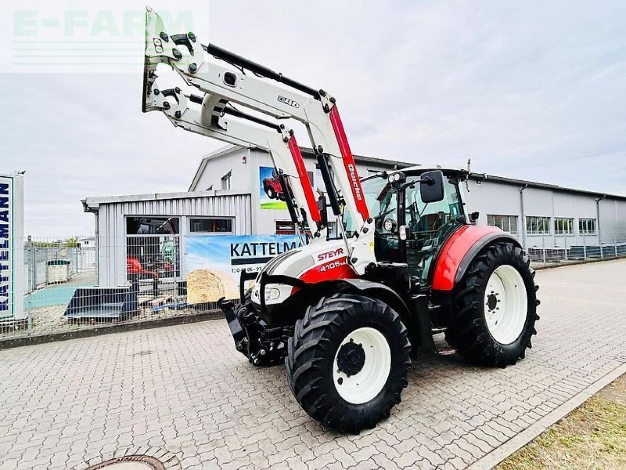 Steyr 4105 multi - Tracteur agricole: photos 2 Steyr 4105 multi - Tracteur agricole: photos 2