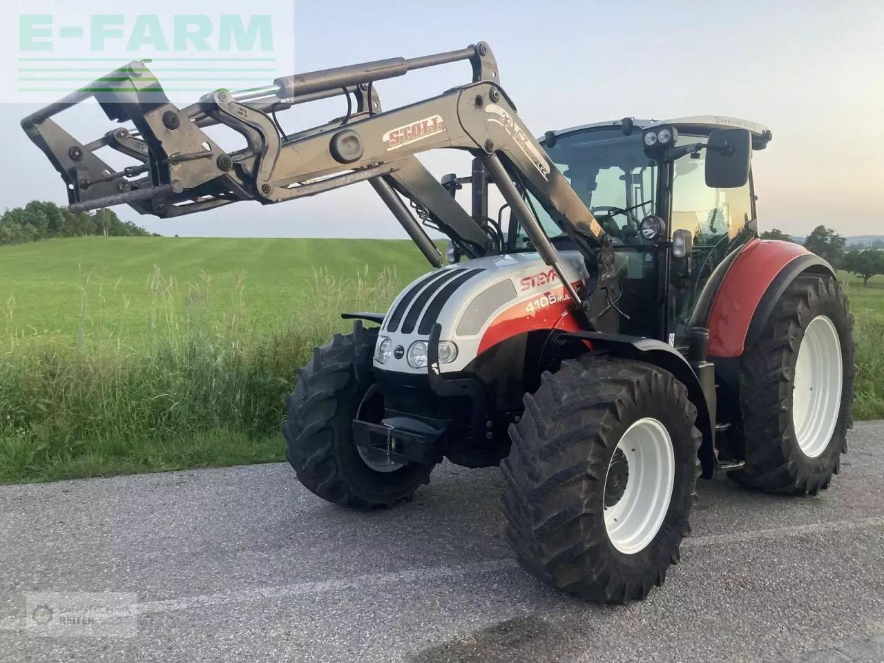 Steyr 4105 multi profi - Tracteur agricole: photos 3 Steyr 4105 multi profi - Tracteur agricole: photos 3