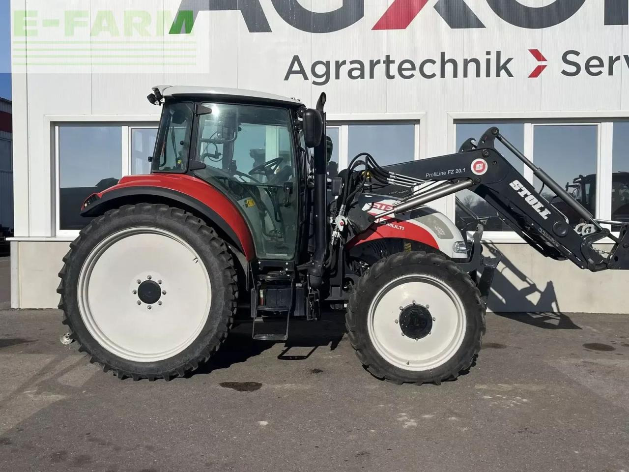 Steyr 4105 multi profi - Tracteur agricole: photos 1 Steyr 4105 multi profi - Tracteur agricole: photos 1