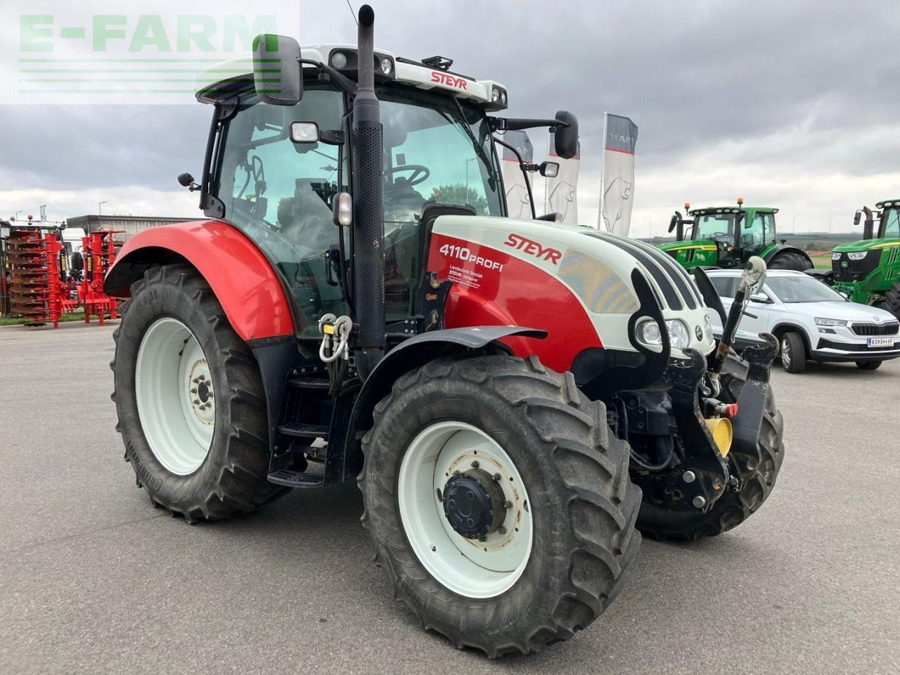 Steyr 4110 Profi - Tracteur agricole: photos 4 Steyr 4110 Profi - Tracteur agricole: photos 4