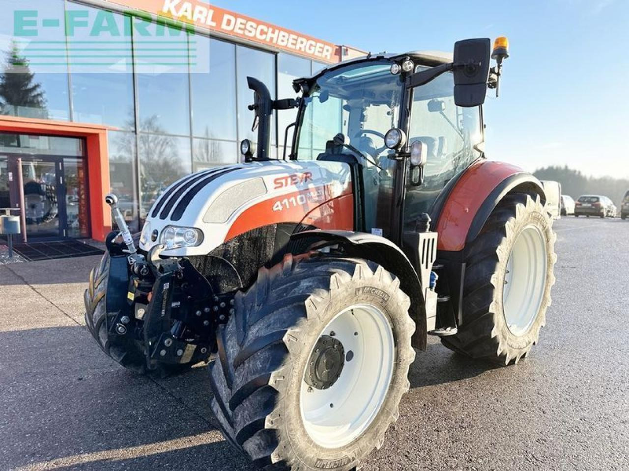 Steyr 4110 multi - Tracteur agricole: photos 1 Steyr 4110 multi - Tracteur agricole: photos 1