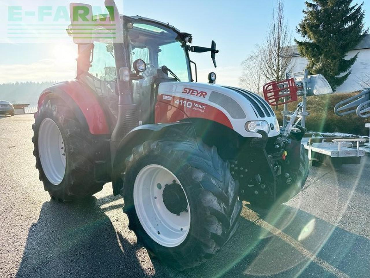 Steyr 4110 multi - Tracteur agricole: photos 2 Steyr 4110 multi - Tracteur agricole: photos 2