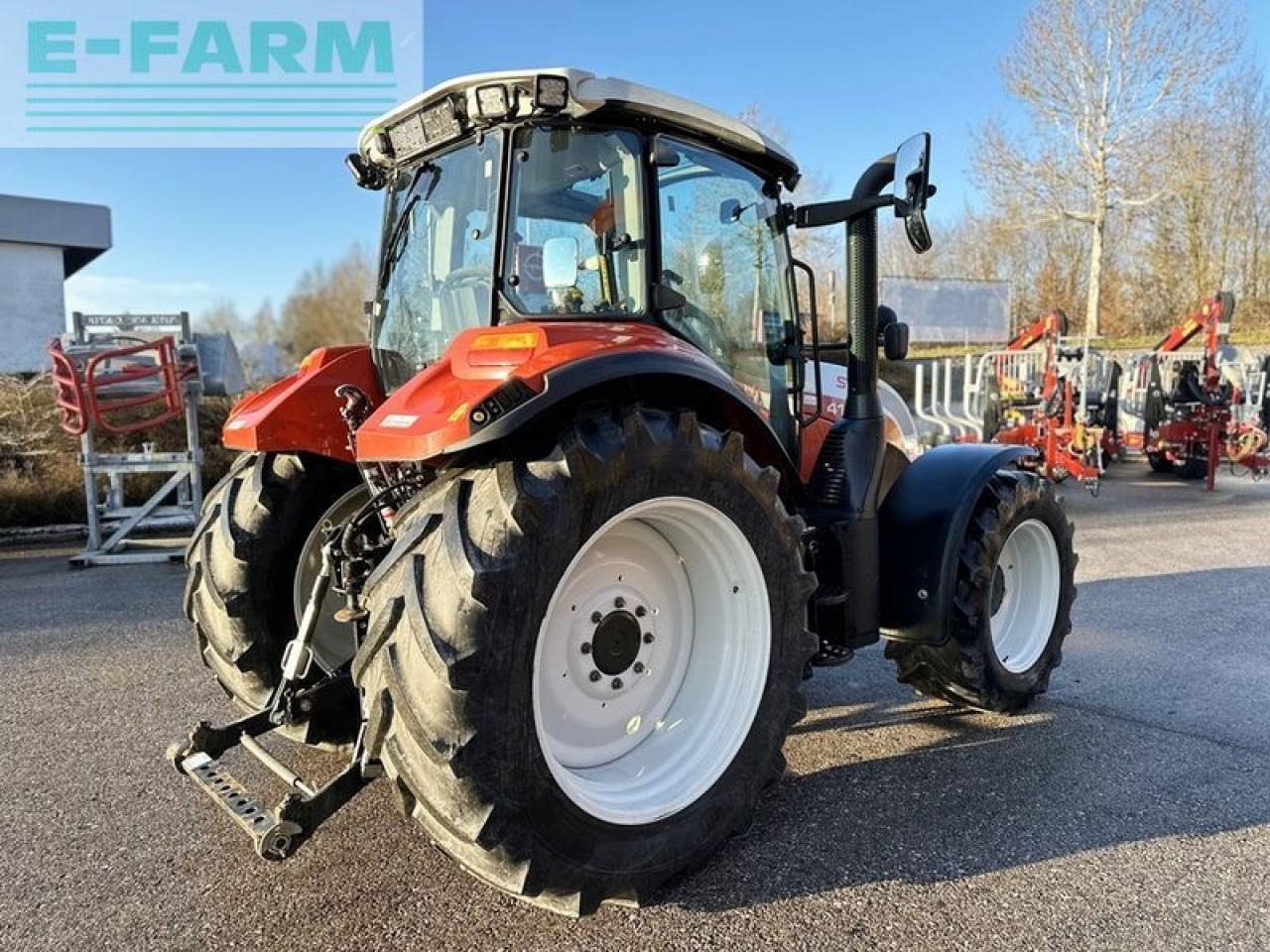 Steyr 4110 multi - Tracteur agricole: photos 3 Steyr 4110 multi - Tracteur agricole: photos 3